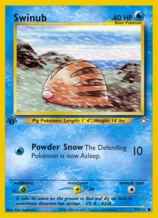 Swinub 79/111 Neo Neo Genesis