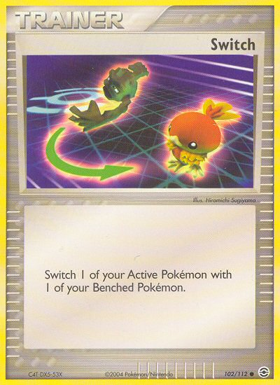 Switch 102/112 EX FireRed & LeafGreen