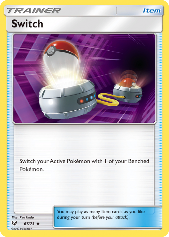 Switch 67/73 Sun & Moon Shining Legends