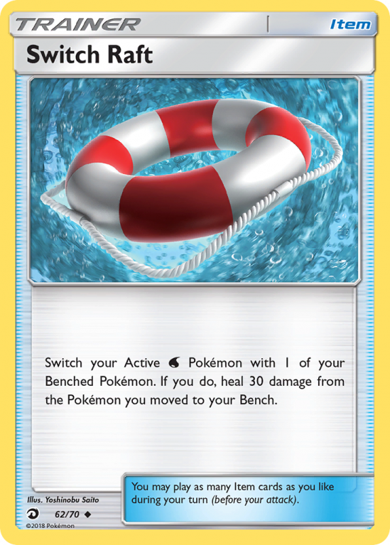 Switch Raft 62/70 Sun & Moon Dragon Majesty