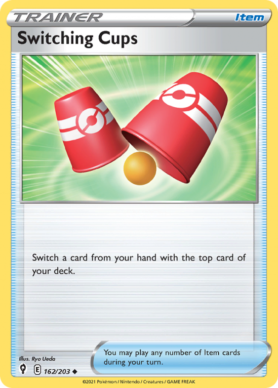Switching Cups 162/203 Sword & Shield Evolving Skies