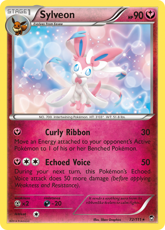 Sylveon 72/111 XY Furious Fists