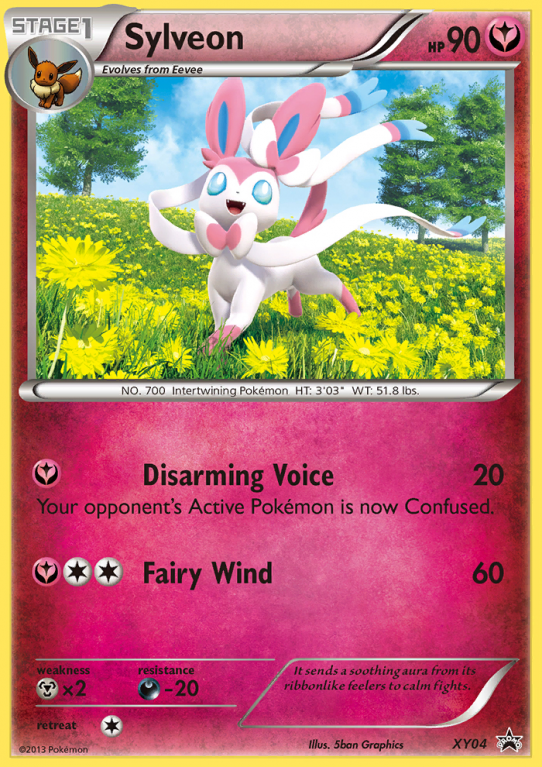 Sylveon XY04/183 XY XY Black Star Promos