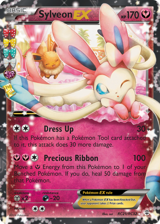 Sylveon-EX RC21/115 XY Generations