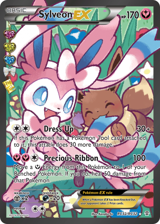 Sylveon-EX RC32/115 XY Generations