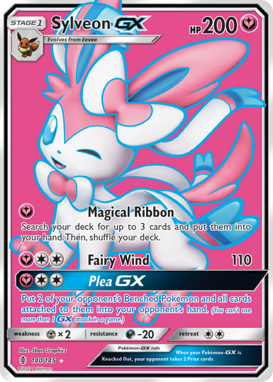 Sylveon-GX 140/145 Sun & Moon Guardians Rising