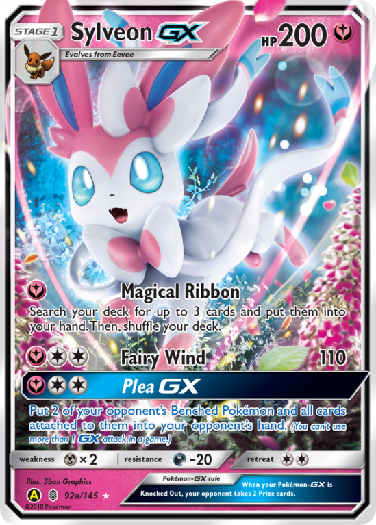 Sylveon-GX 92a/145 Sun & Moon Guardians Rising
