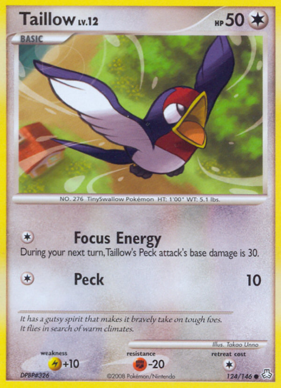 Taillow 124/146 Diamond & Pearl Legends Awakened