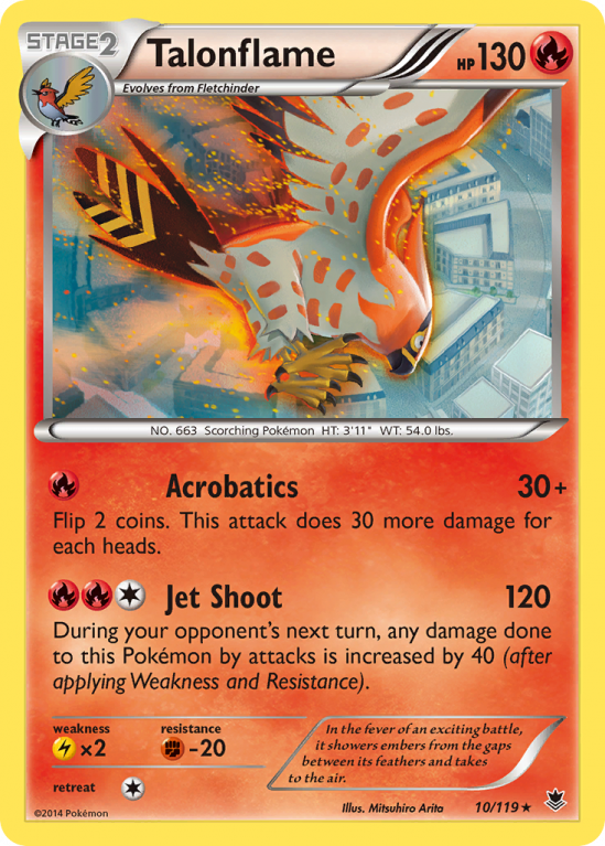 Talonflame 10/119 XY Phantom Forces