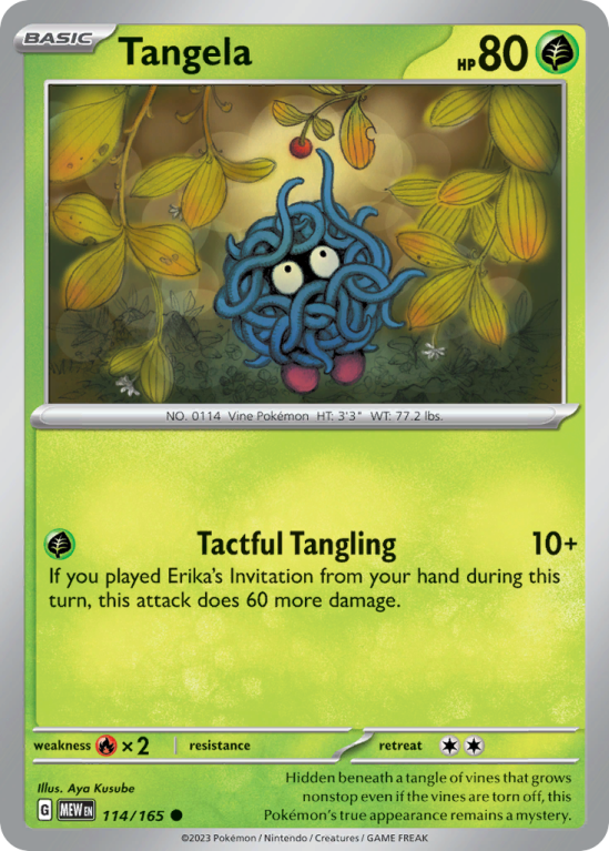 Tangela 114/165 Scarlet & Violet 151