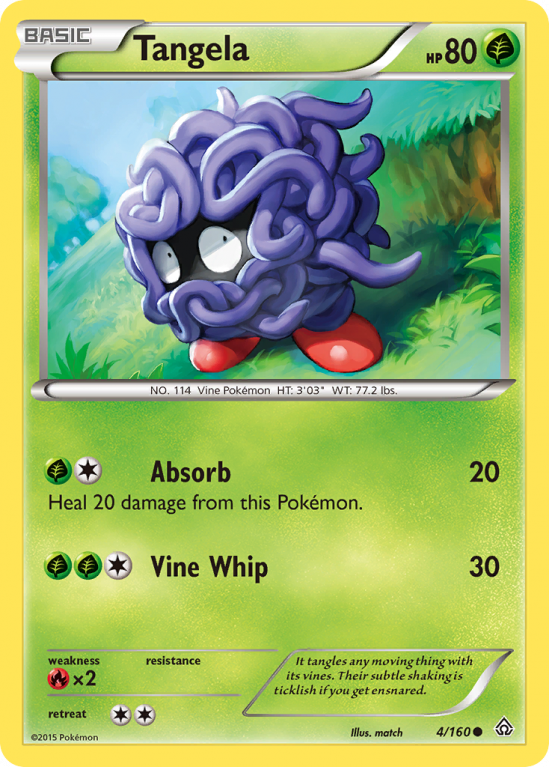 Tangela 4/160 XY Primal Clash