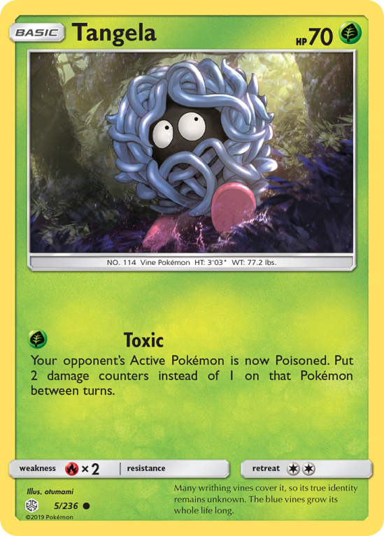 Tangela 5/236 Sun & Moon Cosmic Eclipse
