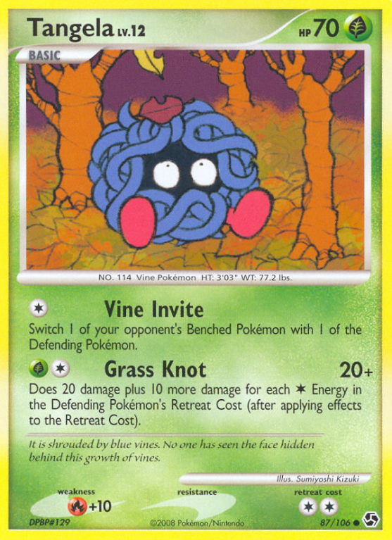 Tangela 87/106 Diamond & Pearl Great Encounters