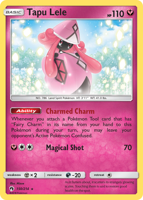 Tapu Lele 150/214 Sun & Moon Lost Thunder