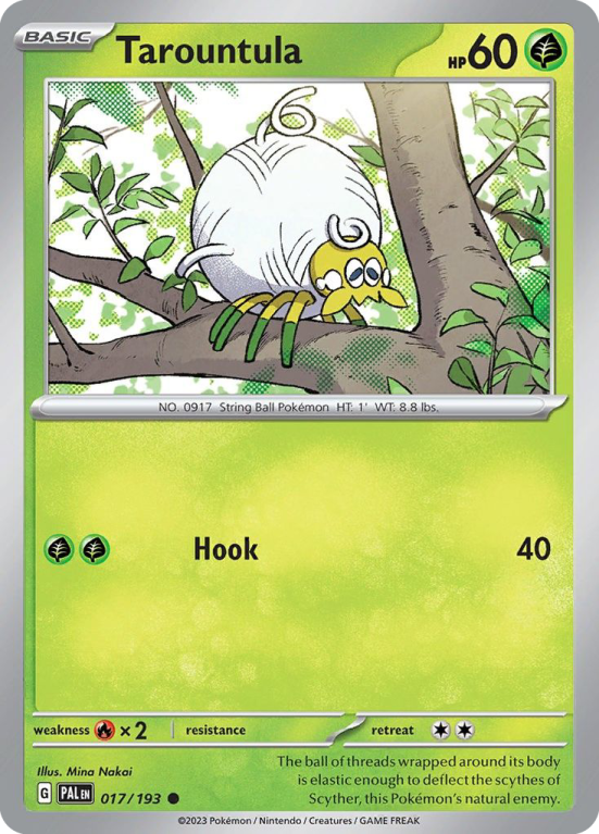 Tarountula 17/193 Scarlet & Violet Paldea Evolved