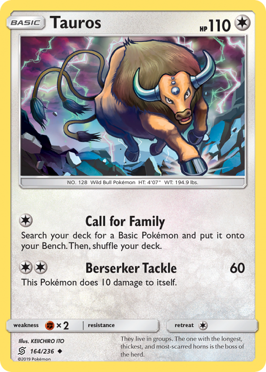 Tauros 164/236 Sun & Moon Unified Minds
