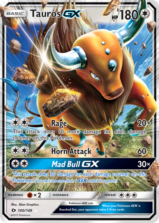 Tauros-GX 100/149 Sun & Moon Sun & Moon