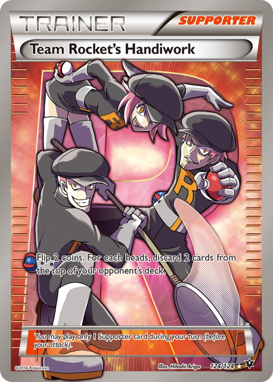 Team Rocket's Handiwork 124/124 XY Fates Collide