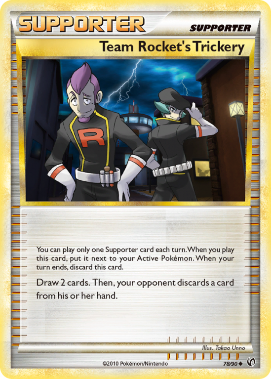 Team Rocket's Trickery 78/90 HeartGold & SoulSilver HS—Undaunted