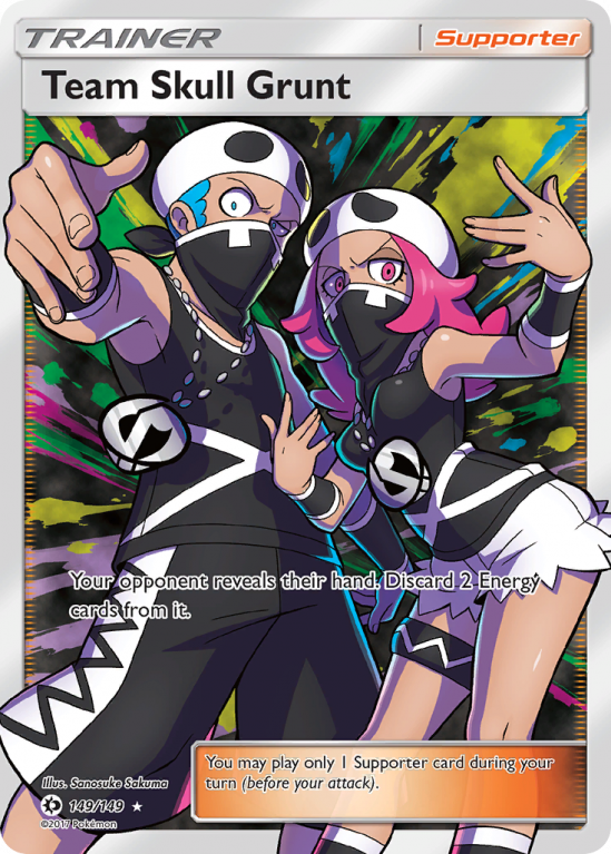 Team Skull Grunt 149/149 Sun & Moon Sun & Moon