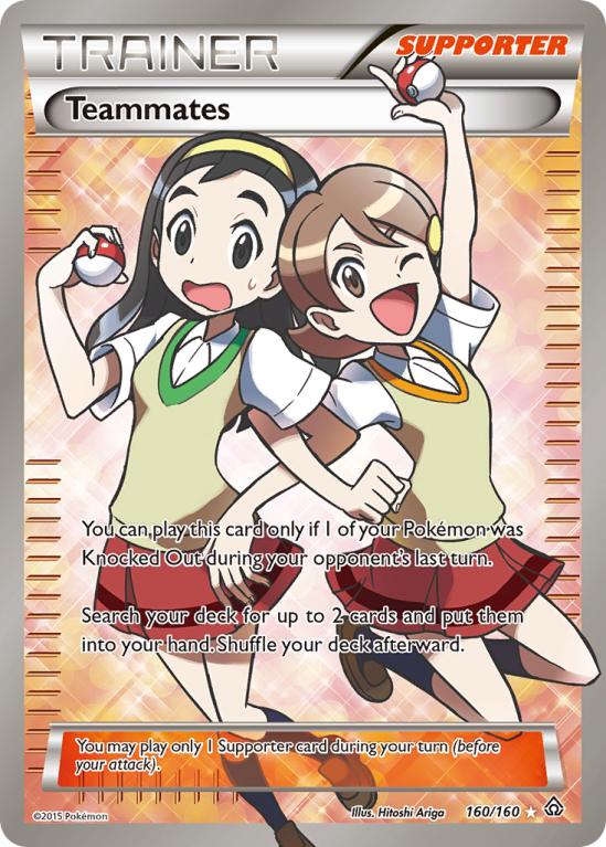 Teammates 160/160 XY Primal Clash