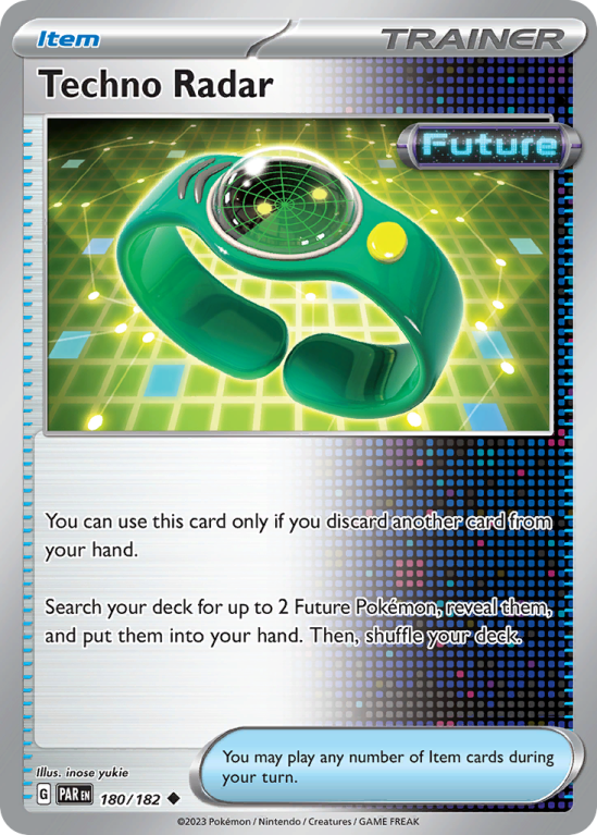 Techno Radar 180/182 Scarlet & Violet Paradox Rift