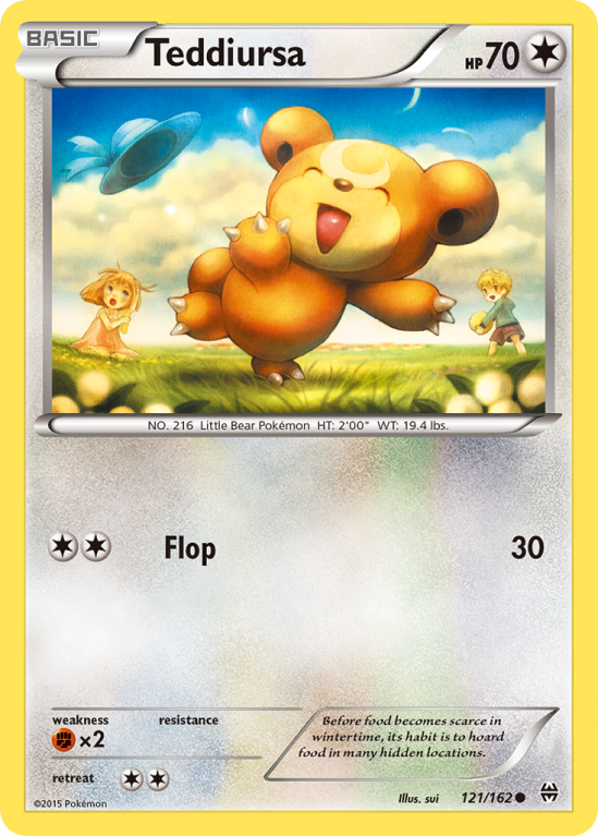 Teddiursa 121/162 XY BREAKthrough