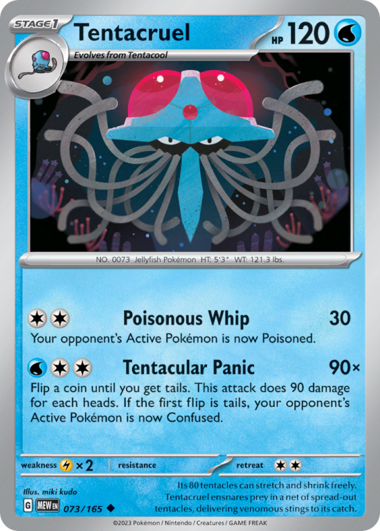 Tentacruel 73/165 Scarlet & Violet 151