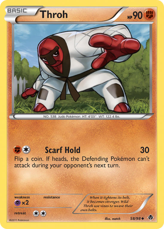 Throh 58/98 Black & White Emerging Powers
