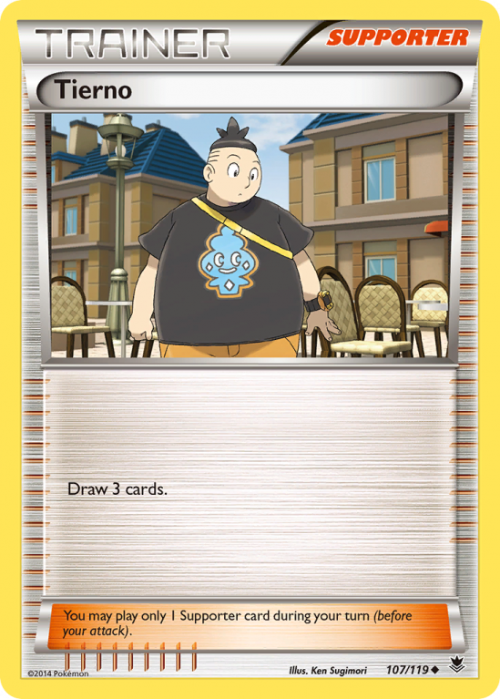 Tierno 107/119 XY Phantom Forces