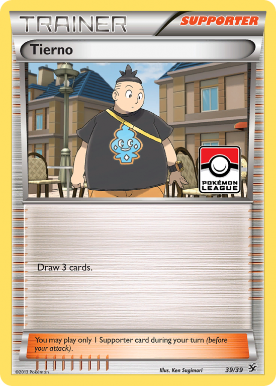 Tierno 39/39 XY Kalos Starter Set