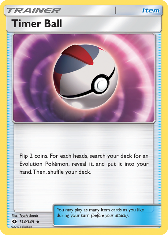 Timer Ball 134/149 Sun & Moon Sun & Moon