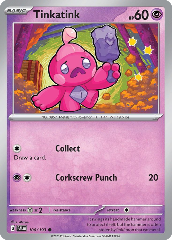 Tinkatink 100/193 Scarlet & Violet Paldea Evolved