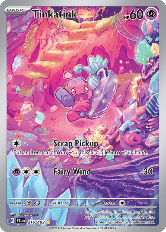 Tinkatink 216/193 Scarlet & Violet Paldea Evolved