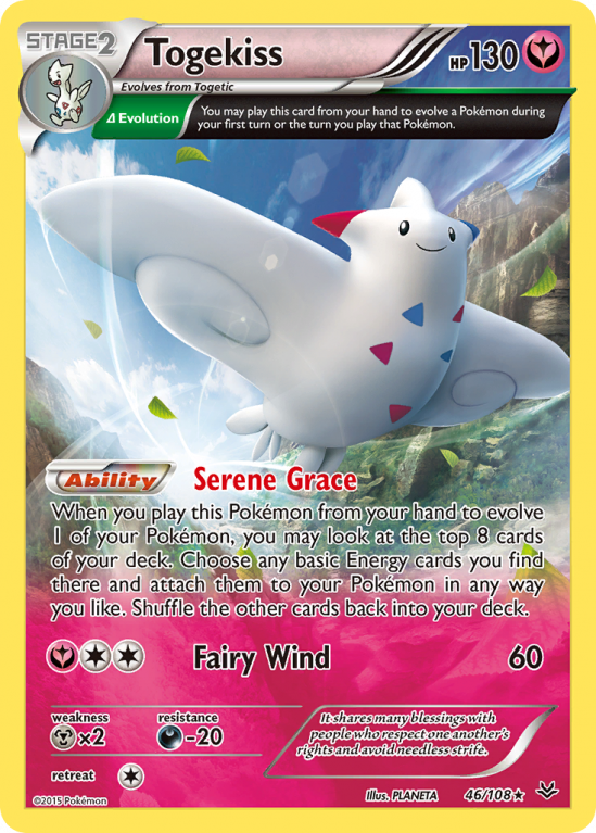 Togekiss 46/108 XY Roaring Skies