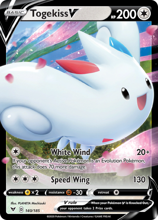 Togekiss V 140/185 Sword & Shield Vivid Voltage