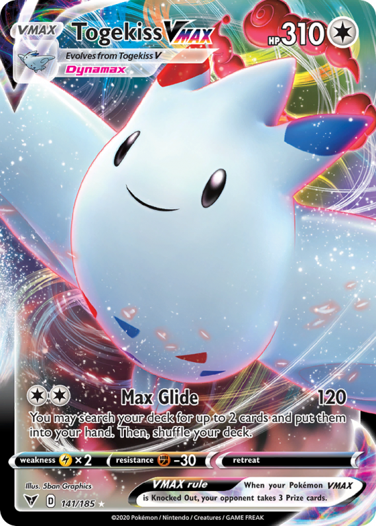 Togekiss VMAX 141/185 Sword & Shield Vivid Voltage