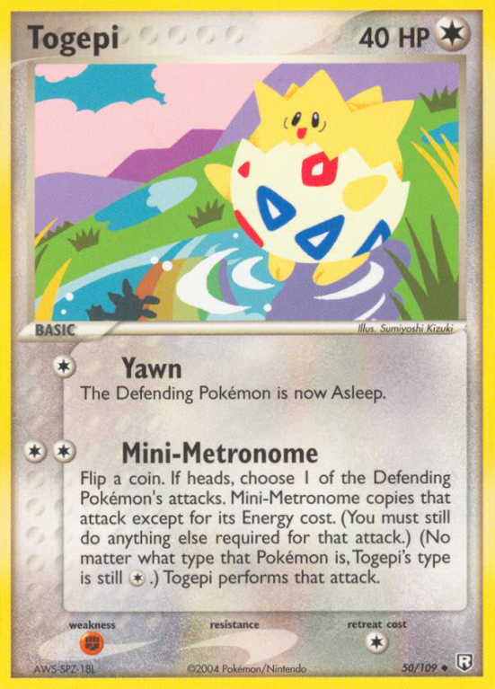Togepi 50/109 EX Team Rocket Returns