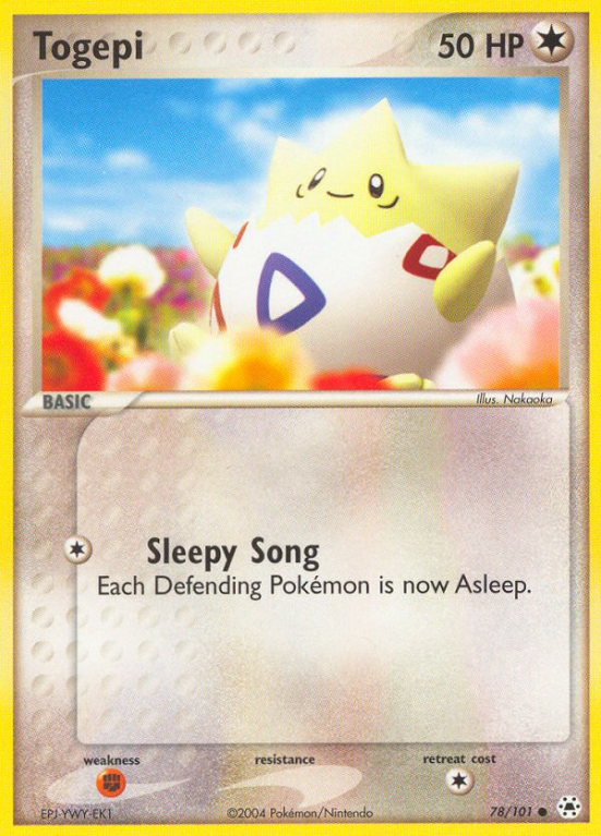 Togepi 78/101 EX Hidden Legends