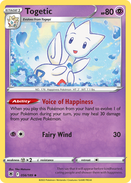 Togetic 56/189 Sword & Shield Astral Radiance