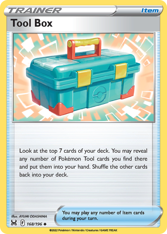 Tool Box 168/196 Sword & Shield Lost Origin
