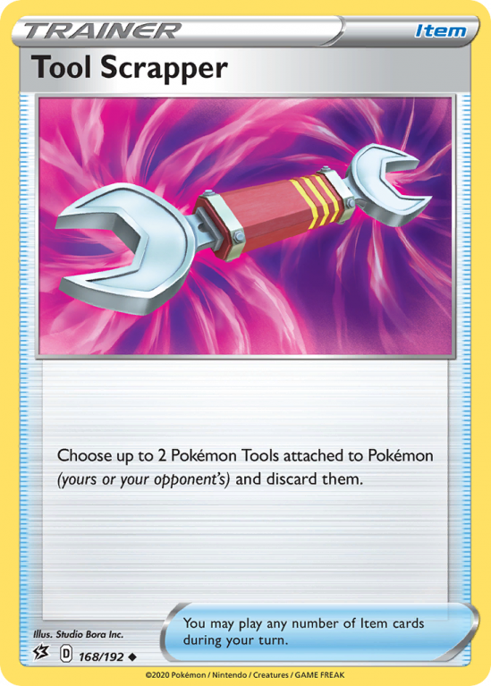 Tool Scrapper 168/192 Sword & Shield Rebel Clash