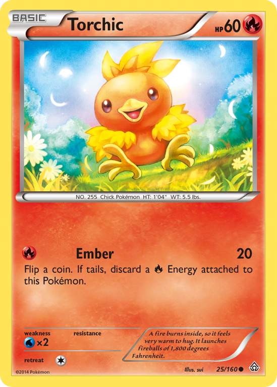 Torchic 25/160 XY Primal Clash