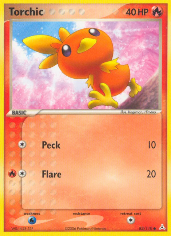 Torchic 83/110 EX Holon Phantoms