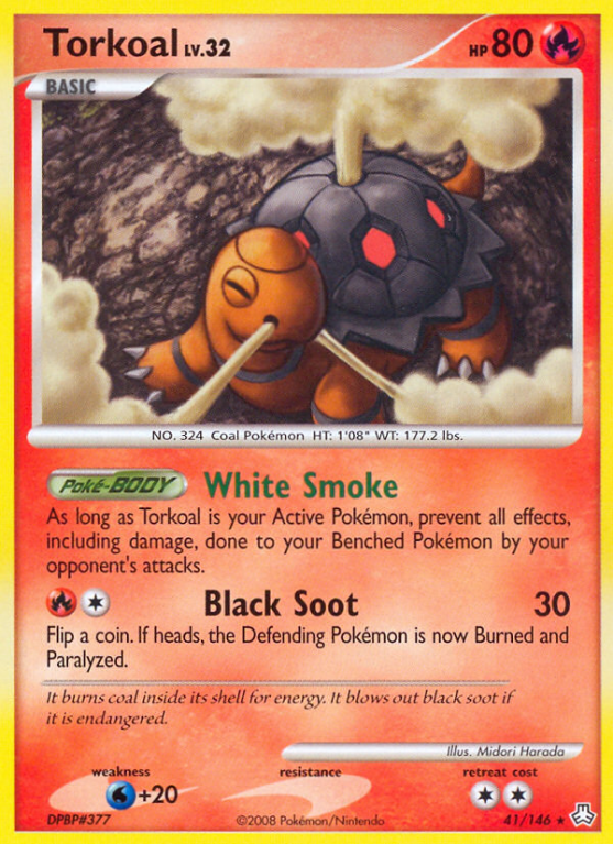 Torkoal 41/146 Diamond & Pearl Legends Awakened