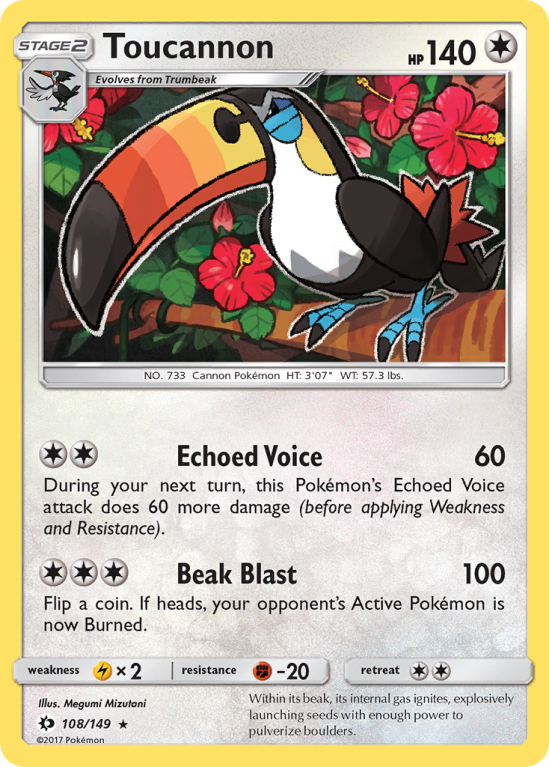 Toucannon 108/149 Sun & Moon Sun & Moon
