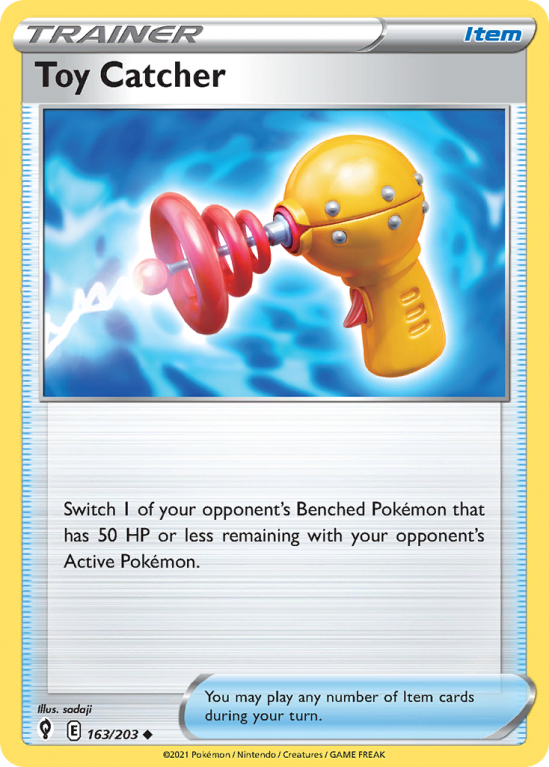 Toy Catcher 163/203 Sword & Shield Evolving Skies
