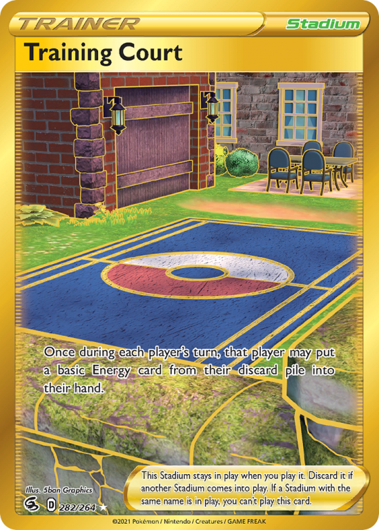 Training Court 282/264 Sword & Shield Fusion Strike