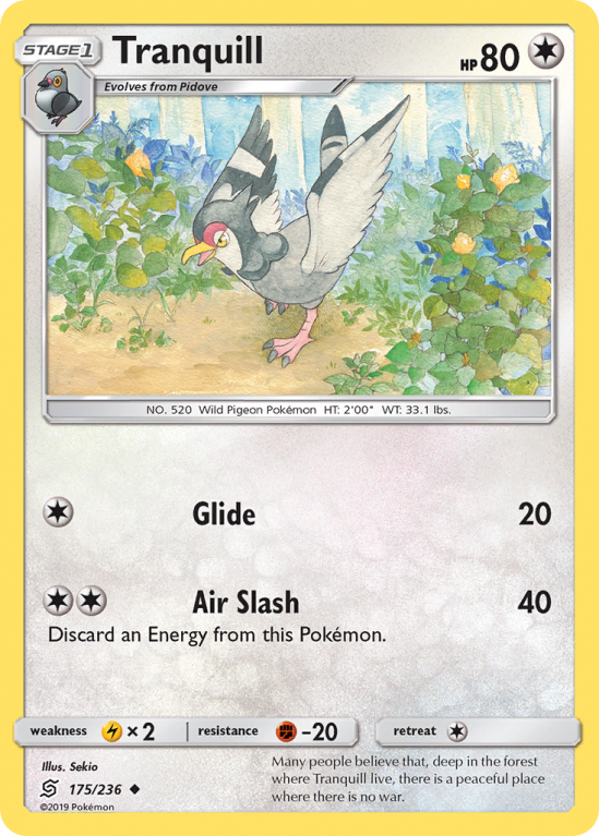 Tranquill 175/236 Sun & Moon Unified Minds