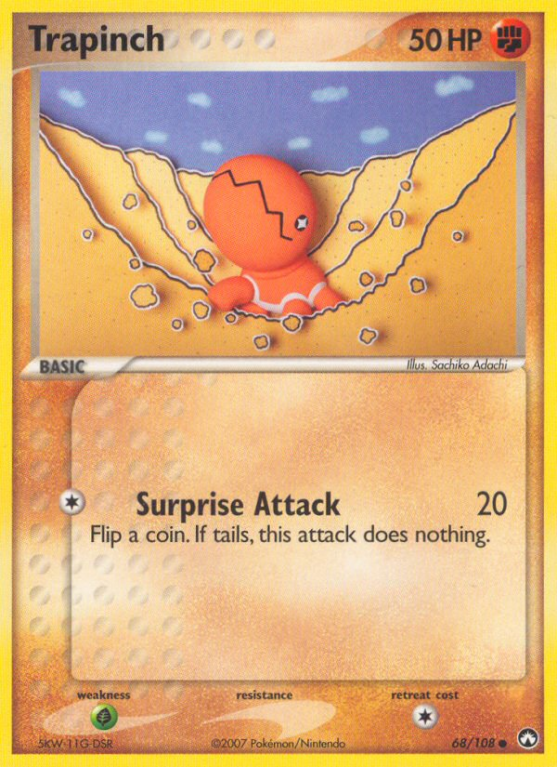 Trapinch 68/108 EX Power Keepers